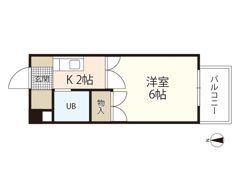 コーポモリタの間取り画像