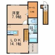 メゾンヒロの間取り画像