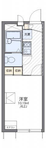 レオパレスJUNⅠの間取り画像