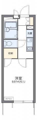 レオパレスJN Aの間取り画像