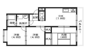 第一八木コーポの間取り画像