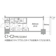 アドバンス大阪セレーノの間取り画像