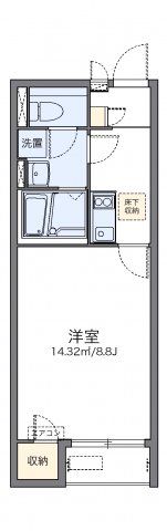 レオネクスト下新庄の間取り画像