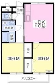 プラムハイツⅡの間取り画像