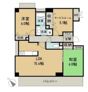 レゾナンス庚午の間取り画像