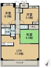 レゾナンス庚午の間取り画像