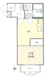 セザール赤塚公園の間取り画像