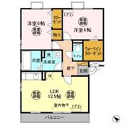 レジデンス ヒルズの間取り画像