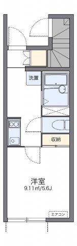 レオネクストミル フルールの間取り画像