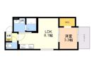 Crecia周船寺 2の間取り画像