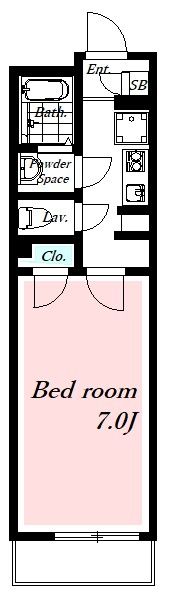 クレイノMIYABIの間取り画像