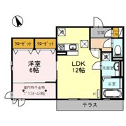 セジュール エピの間取り画像