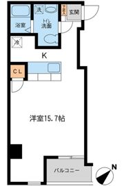 JMFレジデンス新横浜の間取り画像