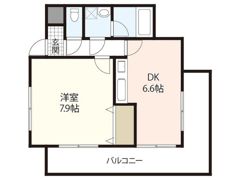 アンブシュール京橋の間取り画像