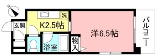 クレール武蔵野の間取り画像