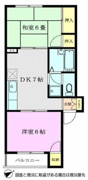 サクセス朝霞の間取り画像
