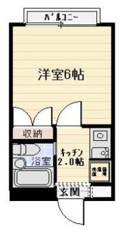 ユーコート千歳台の間取り画像