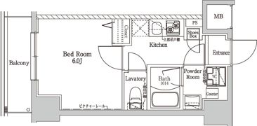 ラフィスタ大師前Ⅲの間取り画像