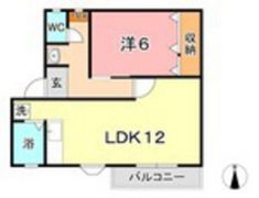 グランアムールもず Ⅱの間取り画像