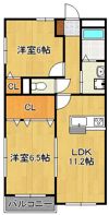 クレメント引野の間取り画像