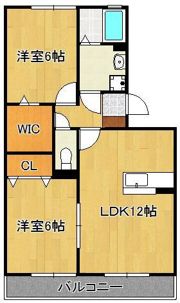 セジュール壱号館の間取り画像