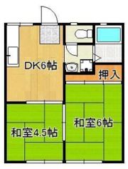 パナハイツ緑ヶ丘IIの間取り画像