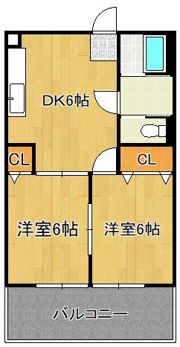 シャトレ幸神IIの間取り画像