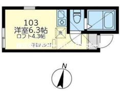 ユナイト富岡マリーゴールドの間取り画像