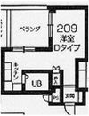サンセルジュ香里園の間取り画像