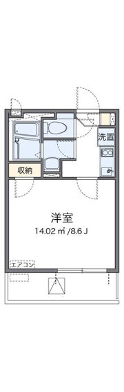 レオネクストパタータの間取り画像