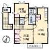 シャーメゾン オリーブ 一番館の間取り画像