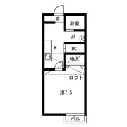 ブルーリーフⅠの間取り画像