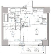 DIPS上野ノースの間取り画像
