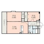 キャッスル宇土の間取り画像