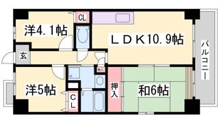 エトワール門口の間取り画像