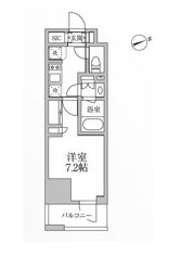 レジディア新御徒町Ⅱの間取り画像