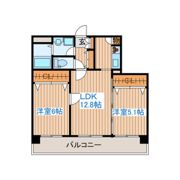 グランジュールマンション高砂駅前の間取り画像