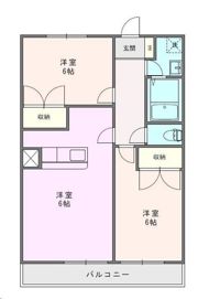 ハスヤマCの間取り画像
