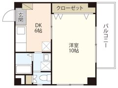 松村ビル（三滝）の間取り画像