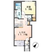 メゾンドフルールの間取り画像