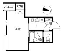 サザンウインドⅠの間取り画像
