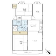 コーポ栗林の間取り画像