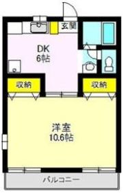 エスパシオA棟の間取り画像