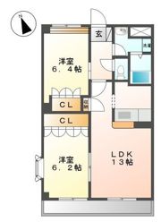 BLUE TERRAの間取り画像