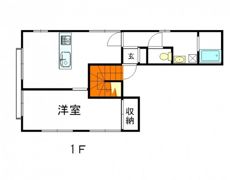 岡町 渡辺アパートの間取り画像