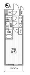ALTERNA北品川の間取り画像
