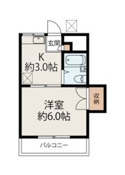 グリーンハイツの間取り画像