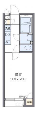 クレイノレインボー上竹Ⅲの間取り画像