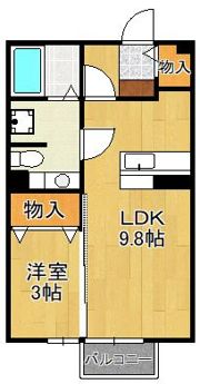 アバン セ シェルの間取り画像