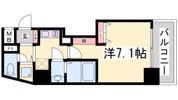 パシフィックレジデンス神戸八幡通の間取り画像